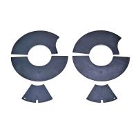 Вкладыши для Р160 на 110 мм (2верх.,2ниж.,2бок.)