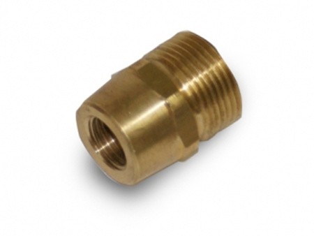 Ниппель 1/4"г x M22ш латунь