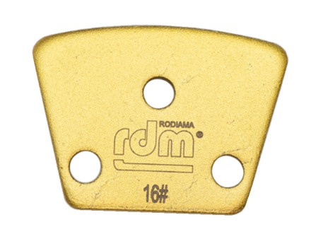 Трехточечный шлифовальный сегмент, Ø25ммх10 мм, для мягкого бетона, 16